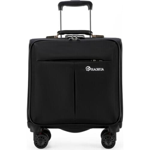 Oxford Trolley Travel Rolling Carry On Luggage Suitcase Baggage Suitcase 18 Inch Spinner Suitcase Travel Trolley Bags wheels