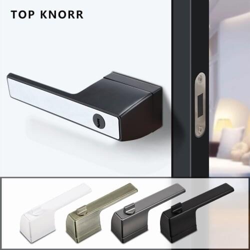 Door handle lock Indoor door Magnetic lock Bedroom door Silent wood ecological room lock Bathroom door handle hardware