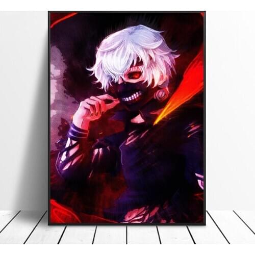 Kaneki Ken Art Canvas Poster Home Decor Painting No Frame