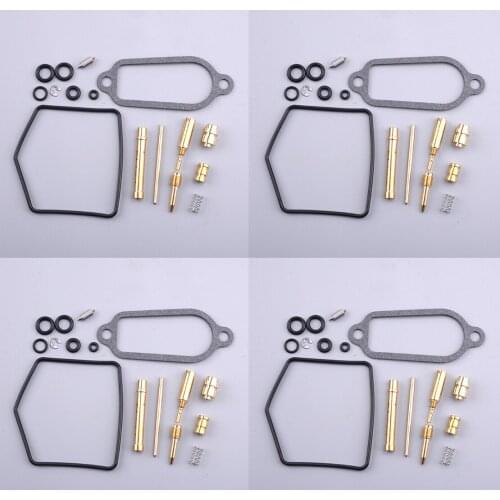 4Sets Carburetor Repair Kit Accessories Motorcycle Fit for Honda CB400F Super Sport 1975 1976 1977