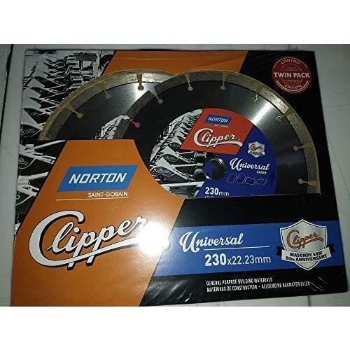CLIPPERS 80TH BIRTHDAY 2LASER 230 X22.23 DIAMOND BLADES HAND HELD