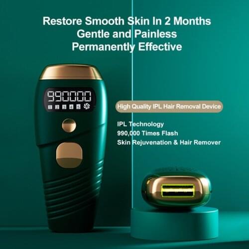 Laser Hair Remover 990000 Flashes Gentle Painless IPL Laser Epilatorgentle For Women Men Hair Removal Device