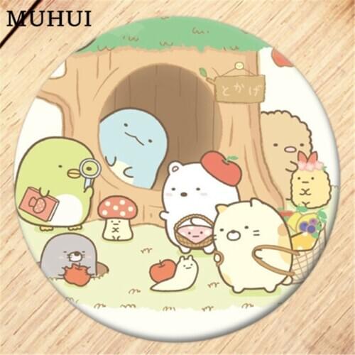 Cartoon Sumikkogurashi Sumikko Brooch Pin Corner Creature Badges For Clothes Backpack Decoration Jewelry gift B150