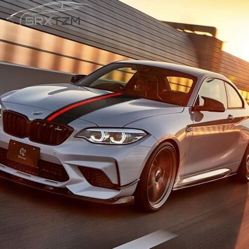 For BMW E90 E92 E93 F20 F21 F30 F31 F32 F33 F34 F15 F10 F01 F11 F02 G30 M Performance Side Skirt Sill Stripe Body Decals Sticker