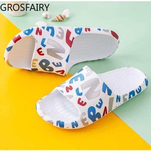 Printed Ladies Sandals and Slippers New Products Home EVA Indoor Bathroom Slippers Anti-wood Floor Non-slip Deodorant Slippers