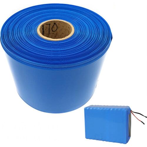 PVC Heat Shrink Tube 18650 Lithium Battery Film Pack Tubing Li-ion Wrap Cover Shrinkable Tape Sleeves Cover Skin Insulation Kit