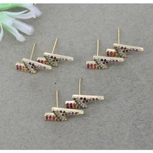 Tuoyalian Women's Gold Earrings