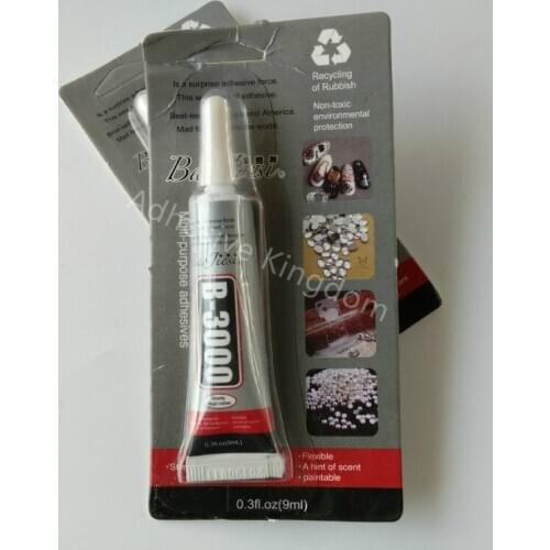 100Pcs/lot 9ml B3000 universal small glue needle type jewelry accessories adhesive fill drilling quick-drying glue wholesale