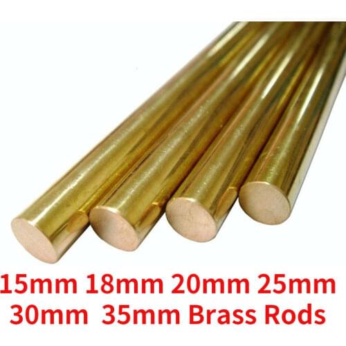 12mm Brass Rod Bar 15mm 18mm 20mm 25mm 30mm 35mm 40mm Round Rod Blank Scales Blade Length 200mm