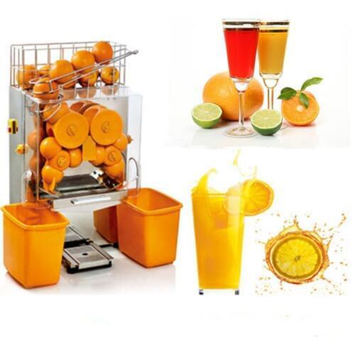 120W commercial orange stainless steel juicing machine oranges lemon pomegranate juicer machine juice orange printing 220 v 110v