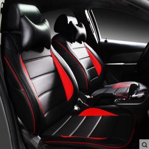 Customize car seat covers for skoda octavia fabia supurb yeti rapid cushion top leather auto accessories universal free shipping
