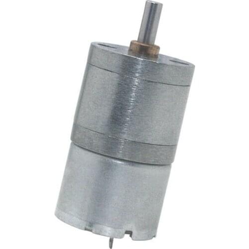DC 6V 9V 12V 50rpm-100rpm Micro 25mm Gearbox Gear Speed High Torque Motor
