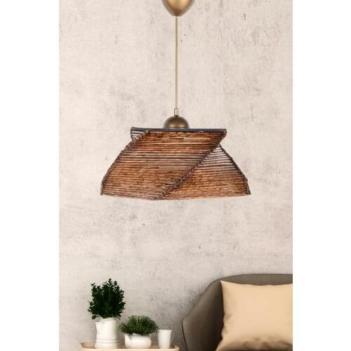 Retro Decorative Tumbled Chandelier Living room kitchen bedroom cafe restaurant lighting handmade natural