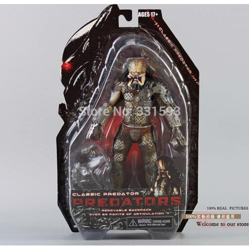 Hot sale NECA Predator Movie Series 1 character Predator Action Figure PVC Toy