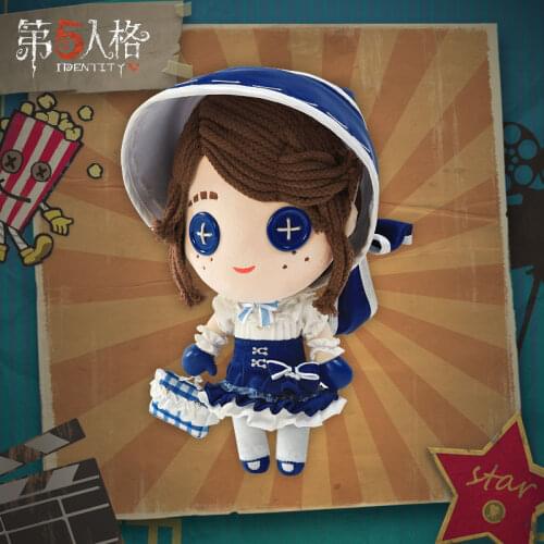 Identity V Survivor Gardener Emma Woods Ladies Dream doll Game Cosplay Plush Stuffed Dolls Change Suit Pillow Dress Up Toy Gifts