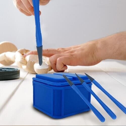 Silicone Glue Keeper Woodworking Fresh-keeping Storage Box