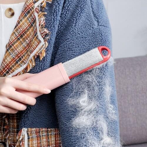 Reusable Pet Hair Remover Brush Fast Dehairing Gadgets Household Cleaning Removal Brush for Clothes Portable Effective