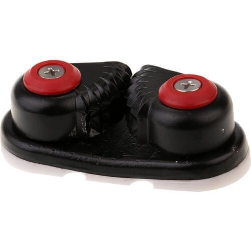 Portable Boat Cam Cleats, Fast Entry Kayak Sailing Sailboat Ball Bearing Rope Clamp Clip Cleat Suitable for 5/8 inch Lines