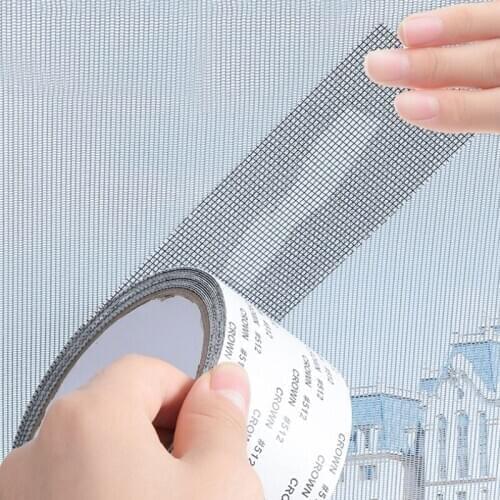Window Net 5x200cm Window Repair Tape Screening Repair Sticker Anti-Insect Door Mosquito Net Repair Tape Patch Adhesive Tape