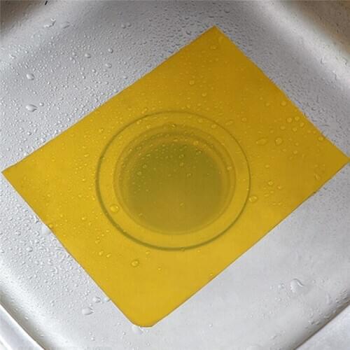 Toilet Silicone Seal Pad Insect Proof Sealing Plug Deodorant Floor Mat Sewer Deodorant Pad Can Be Cut Bathroom Supplies