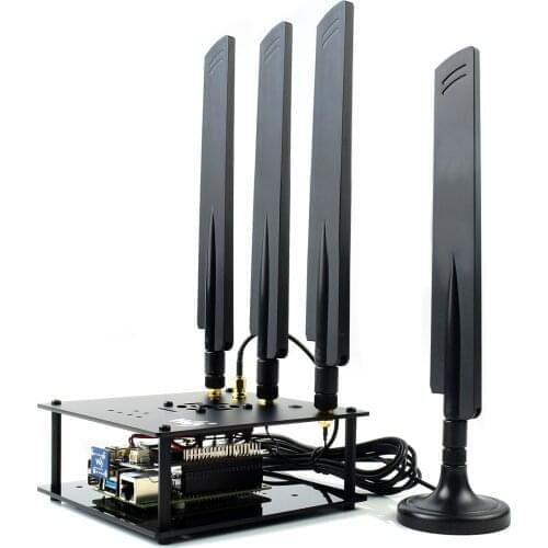 SIM8202G-M2 5G HAT for Raspberry Pi,EU version, 5G/4G/3G Support, Snapdragon X55, Multi Mode Multi Band