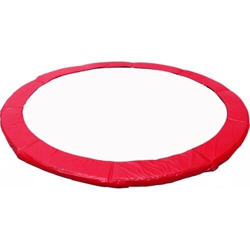 RED COLOR Trampoline Replacement, Safety Pad (PVC Waterproof Spring Cover) For 6/8/10/12/13/14/15/16 Feet Trampoline