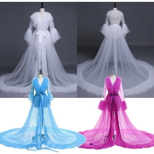 Hot Womens Sexy Lace Mesh See-Through Sexy Lingerie Women Mesh Lace Nightgown RobeDress Babydoll Nightdress Sleepwear Sleepdress