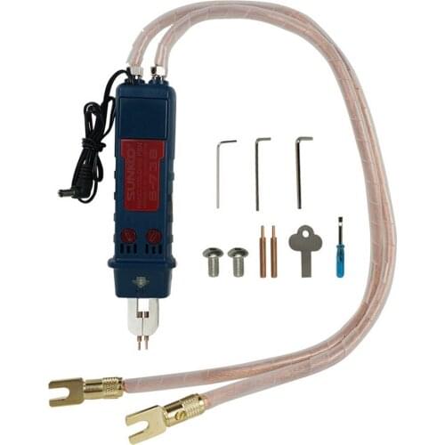 SUNKKO 73B Integrated Spot Welding Pen Handheld DIY Welder for 18650 Series Battery Pack Nickel Plate Adjustable Weld Machine