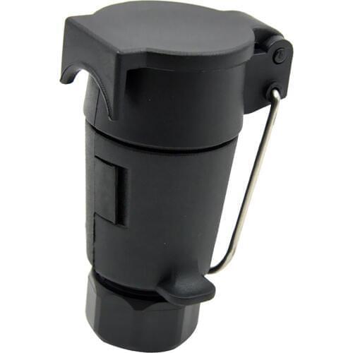 12V 7 Pin Trailer N Type Plug Socket Connector Adapter For Tow Vehicle Boat