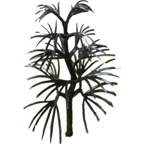 50Pcs 60mmModel Trees Train Scenery Landscape N Scale 1/150 Plastic Architectural Model Supplies Building Kits Toys For Children