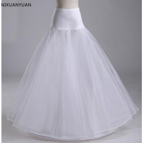 White Long Petticoat Floor Length Petticoat Long A Line Petticoat Tulle Netting Petticoat
