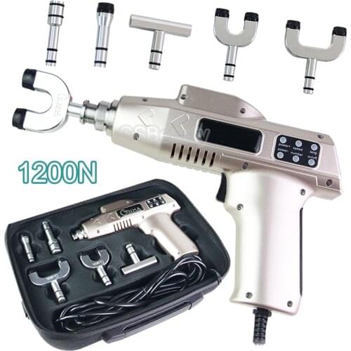 New 1200N Electric Correction Gun adjustable intensity Therapy Chiropractic Adjusting Instrument Activator Massager Massage gun