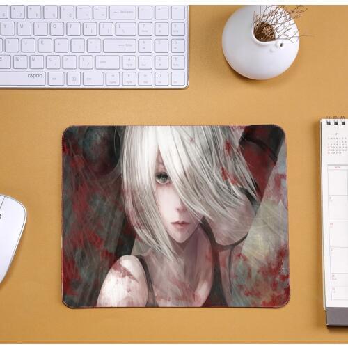 Mairuige Game Mousepad NieR:Automata Hot Popular Gaming Mouse Pad Mat A2 2B 9S YoRHa Mini Pc Game Gaming Table Desktop Mats