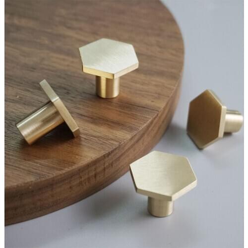 JD Brass Handle Pulls Furniture Knob Cabinet Handle Knob Gold Kitchen Handle Cupboard Pull Furntiture Harware Wall Hook