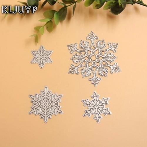 KLJUYP Snowflake Metal Cutting Dies Scrapbook Paper Craft Decoration dies scrapbooking