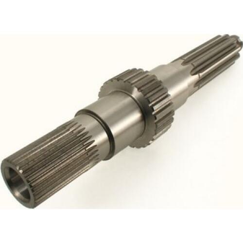 Spline shaft gear machinery auto part metal steel brass material made as per your drawing or sample