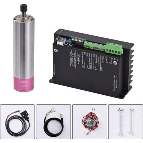 S4225-B24FL8 BLDC-DZZ Brushless Spindle Kit Brushless Dc Motor Spindle Drive 24000Rpm For CNC Drilling Milling Carving Machine