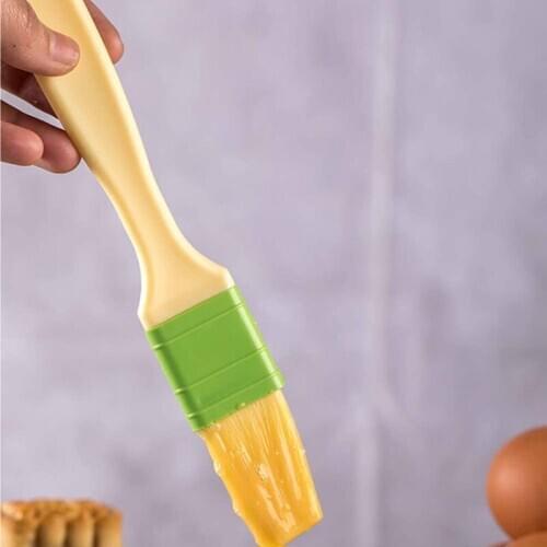 Plastic Fiber Oil Brush Barbecue Dipping Brush Kitchen Baking Tools Soft Pastry Paste Up Even Brush Material