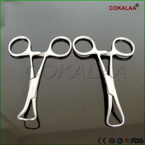 Cloth Towel Clamp Plus Surgical Bag Cloth Pliers Lifting Pointed Surgery Tool