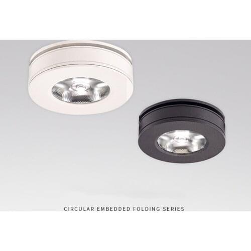 Ultra Thin Led Downlights 220v Led Ceiling Light 7W 10W 12W Recessed Down light Round Led Panel Light 3W 5W LED Spot lights