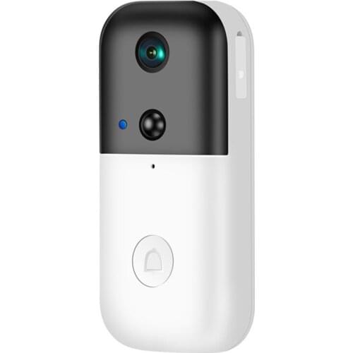 Wifi Doorbell Camera Video Doorbell Camera 1080P 2-Way Audio Infrared Night Vision PIR Rechargeable Doorbell Camera