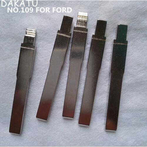 DAKATU NO.109 Key Blade FOR NEW FORD FOCUS Winning Flip Remote Key Blade Replacement