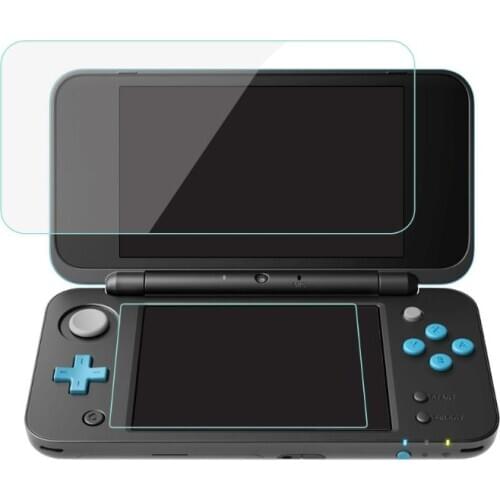 2in1 Top Bottom Ultra Clear Protective Film Surface Guard Cover for nintendo New 2DS XL 2DS LL LCD Screen Protector Skin