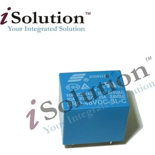 10PCS/lot T73 Relays SRD-12VDC-SL-C SRD-24VDC-SL-C SRD-48VDC-SL-C 10A 250VAC 5PIN T73