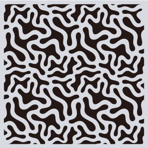 15*15 Geometry Layering Stencils Drawing Spray stencil DIY Scrapbook photo album Decorative Embossing DIY Card Crafts