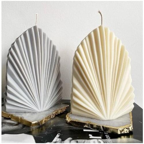 3d Coral Shell Candle Mold Scented Candle Silicone Mold Handmade Soap Mould Home Decor Diy Resin Mold Home Decoration