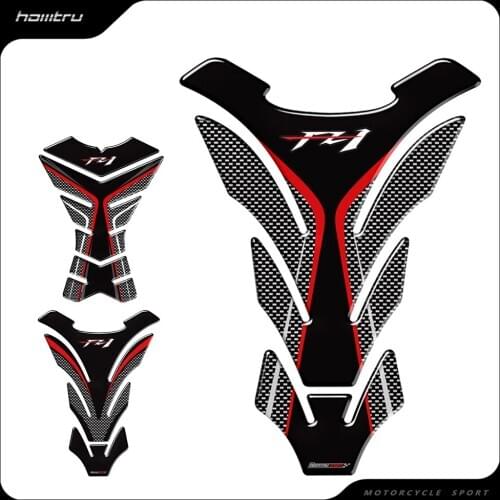 3D Carbon-look Motorcycle Tank Pad Protector Decal Stickers Case for Yamaha FZ1 FZ 1 FZ1N Tank