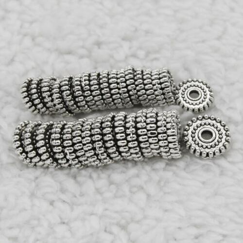 6/8/10mm Pick Size 100pcs/lot Tibetan Silver Wheel Spacer Beads Diy Alloy Jewelry Accessories for Bracelets Round Loose Beads