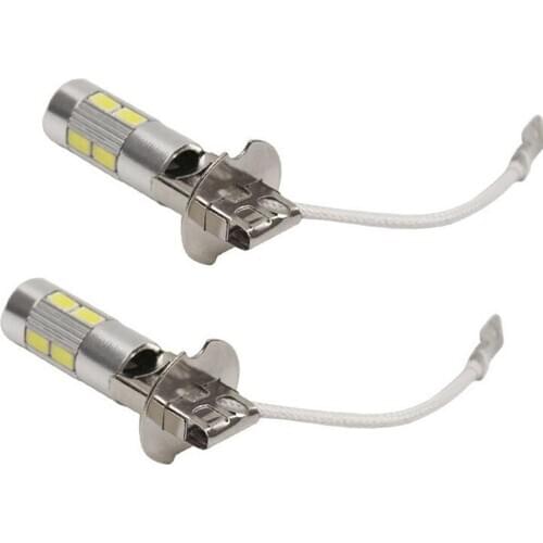 Car Led Modified Fog Lamp H1 H3 56305730 10smd Highlight Fog Lamp Anti Fog Lamp Running Light