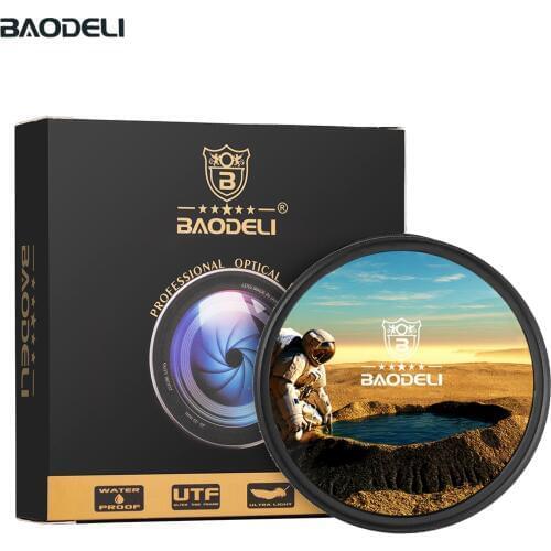 BAODELI 16 Layer Coating MC UV Filter 49 52 55 58 62 67 72 77 82 mm For Canon 77d T6 Eos 400 450 2000 d Nikon Sony Accessories